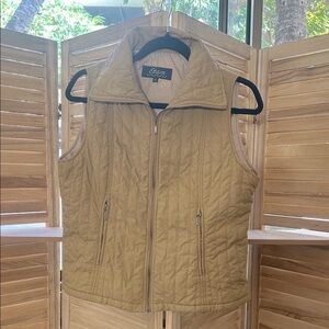 ❤️ 3/$15 Etam Quilted Brown Puffer Vest, Cozy Cabincore